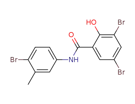 3,5-Dibrom-salicylsaeure-<4-brom-3-methyl-anilid>
