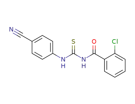 1-(2-Chloro-benzoyl)-3-(4-cyano-phenyl)-thiourea
