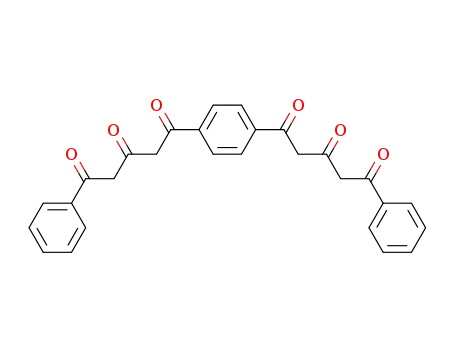 Molecular Structure of 10437-91-9 (1,3,5-Pentanetrione,1,1'-p-phenylenebis[5-phenyl- (8CI))