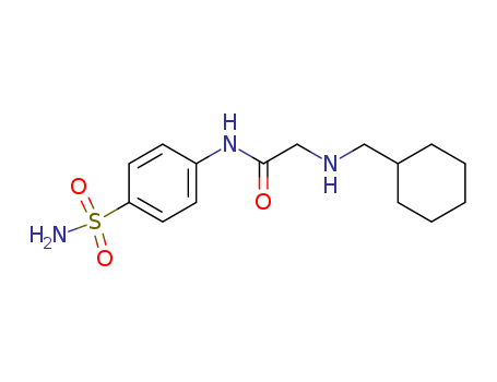 Acetamide, N-[4-(aminosulfonyl)phenyl]-2-[(cyclohexylmethyl)amino]-