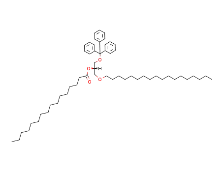 L-2-O-Hexadecanoyl-3-O-octadecyl-1-O-triphenylmethylglycerol