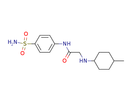 Acetamide, N-[4-(aminosulfonyl)phenyl]-2-[(4-methylcyclohexyl)amino]-