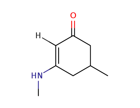 Molecular Structure of 63724-01-6 (2-Cyclohexen-1-one, 5-methyl-3-(methylamino)-)