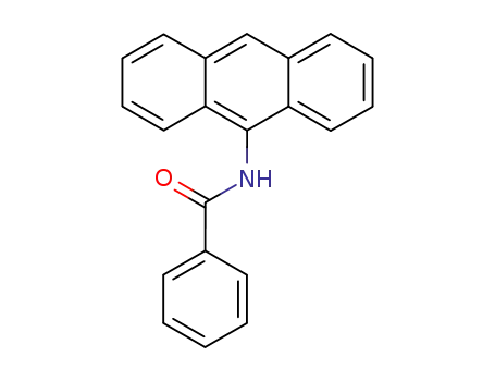 Molecular Structure of 24672-75-1 (Benzamide, N-9-anthracenyl-)