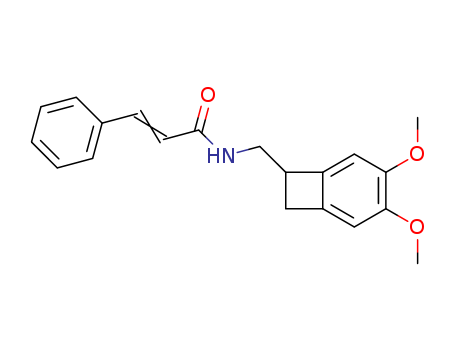 2-Propenamide,N-[(3,4-dimethoxybicyclo[4.2.0]octa-1,3,5-trien-7-yl)methyl]-3-phenyl- cas  35202-56-3