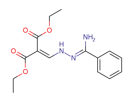 Propanedioic acid, [[2-(iminophenylmethyl)hydrazino]methylene]-,
diethyl ester