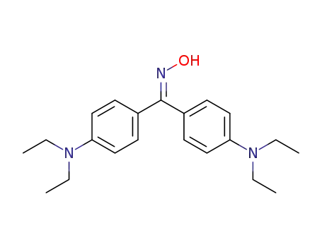 Methanone,bis[4-(diethylamino)phenyl]-, oxime