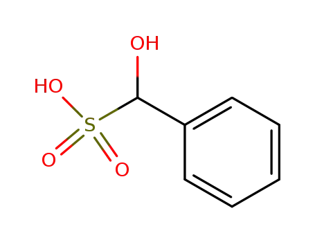 Benzenemethanesulfonic acid, a-hydroxy-