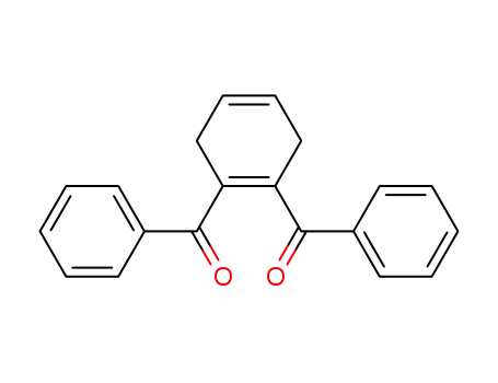 Molecular Structure of 27720-52-1 (Methanone, 1,4-cyclohexadiene-1,2-diylbis[phenyl-)