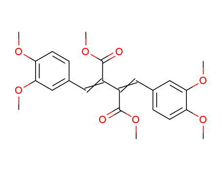 Butanedioic acid, bis[(3,4-dimethoxyphenyl)methylene]-, dimethyl ester