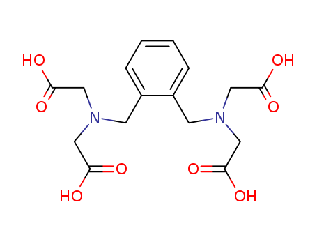 Molecular Structure of 101986-57-6 (Glycine,N,N'-[1,2-phenylenebis(methylene)]bis[N-(carboxymethyl)- (9CI))