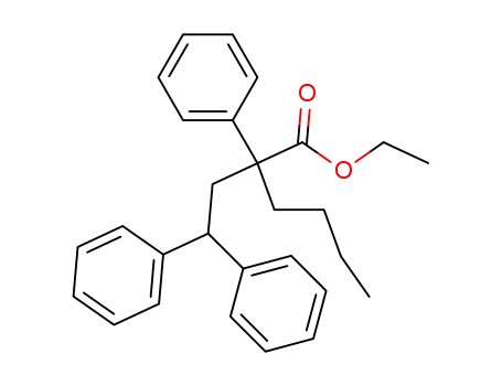 1,1,3-Triphenyl-3-carboethoxy-heptan