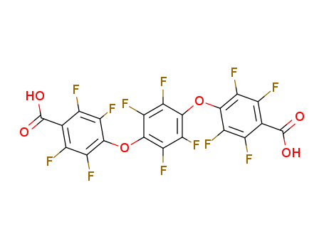 Benzoic acid,4,4'-[(2,3,5,6-tetrafluoro-1,2-phenylene)bis(oxy)]bis[2,3,5,6-tetrafluoro-(9CI) cas  14796-03-3