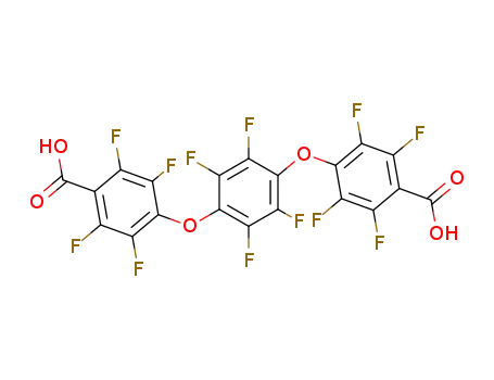 Molecular Structure of 14796-03-3 (Benzoic acid,4,4'-[(2,3,5,6-tetrafluoro-1,2-phenylene)bis(oxy)]bis[2,3,5,6-tetrafluoro-(9CI))
