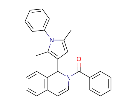 2-benzoyl-1-(2,5-dimethyl-1-phenyl-pyrrol-3-yl)-1,2-dihydro-isoquinoline