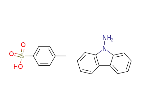Molecular Structure of 61064-14-0 (9H-Carbazol-9-amine, mono(4-methylbenzenesulfonate))