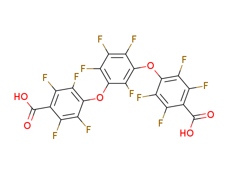 Benzoic acid,4,4'-[(2,4,5,6-tetrafluoro-1,3-phenylene)bis(oxy)]bis[2,3,5,6-tetrafluoro-(9CI)