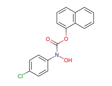 N-(4-Chlorphenyl)-N-(α-naphthoxy-carbonyl)-hydroxylamin