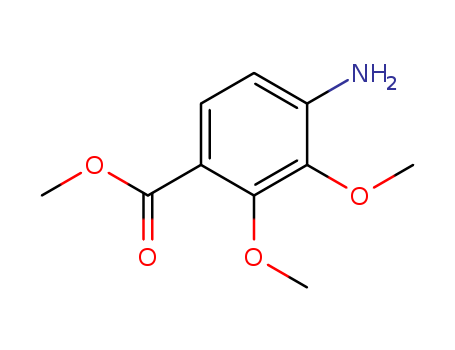 Benzoic acid, 4-amino-2,3-dimethoxy-, methyl ester