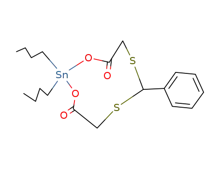 1,3,6,8,2-Dioxadithiastannecane-4,10-dione,2,2-dibutyl-7-phenyl-