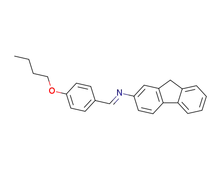 9H-Fluoren-2-amine, N-[(4-butoxyphenyl)methylene]-, (E)-