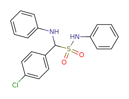 anilino-(4-chloro-phenyl)-methanesulfonic acid anilide