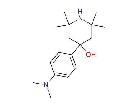 2,2,6,6-Tetramethyl-4-hydroxy-4-<4-dimethylamino-phenyl>-piperidin