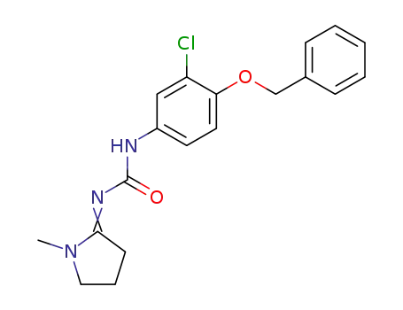 Urea, [3-chloro-4-(phenylmethoxy)phenyl](1-methyl-2-pyrrolidinylidene)-