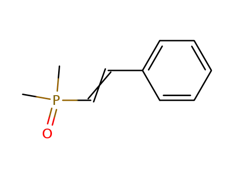 Molecular Structure of 7453-52-3 (Phosphine oxide, dimethyl(2-phenylethenyl)-)