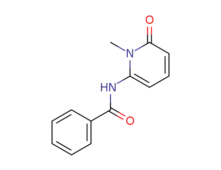 Molecular Structure of 62811-74-9 (Benzamide, N-(1,6-dihydro-1-methyl-6-oxo-2-pyridinyl)-)