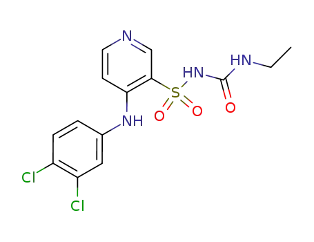 3-Pyridinesulfonamide,
4-[(3,4-dichlorophenyl)amino]-N-[(ethylamino)carbonyl]-