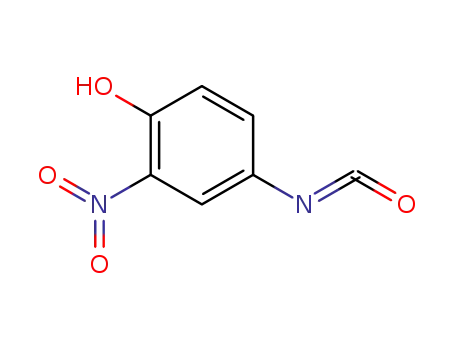 Molecular Structure of 58580-10-2 (Phenol, 4-isocyanato-2-nitro-)