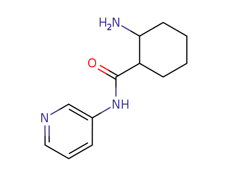 Molecular Structure of 64128-01-4 (Cyclohexanecarboxamide, 2-amino-N-3-pyridinyl-)