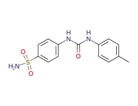 Molecular Structure of 60846-65-3 (Benzenesulfonamide, 4-[[[(4-methylphenyl)amino]carbonyl]amino]-)