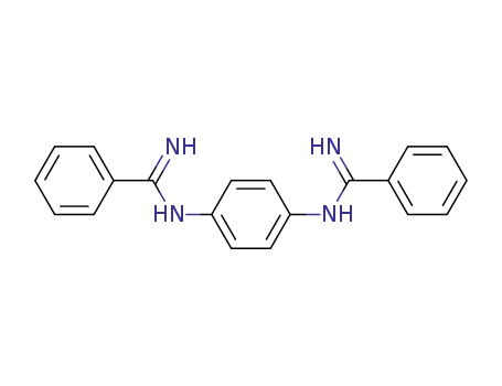 Molecular Structure of 27108-78-7 (Benzenecarboximidamide, N,N''-1,4-phenylenebis-)