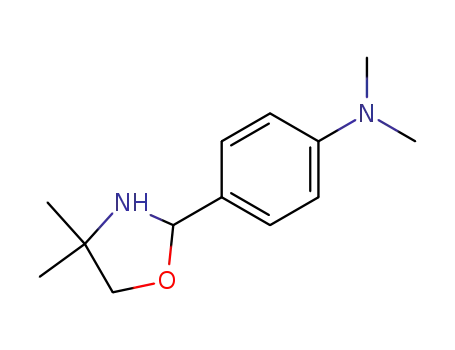 4-(4,4-dimethyl-oxazolidin-2-yl)-<i>N</i>,<i>N</i>-dimethyl-aniline