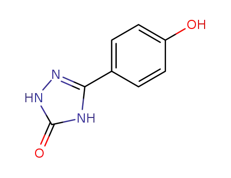 Molecular Structure of 942-69-8 (3H-1,2,4-Triazol-3-one, 1,2-dihydro-5-(4-hydroxyphenyl)-)