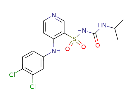 3-Pyridinesulfonamide,
4-[(3,4-dichlorophenyl)amino]-N-[[(1-methylethyl)amino]carbonyl]-
