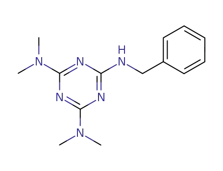 1,3,5-Triazine-2,4,6-triamine, N,N,N',N'-tetramethyl-N''-(phenylmethyl)-