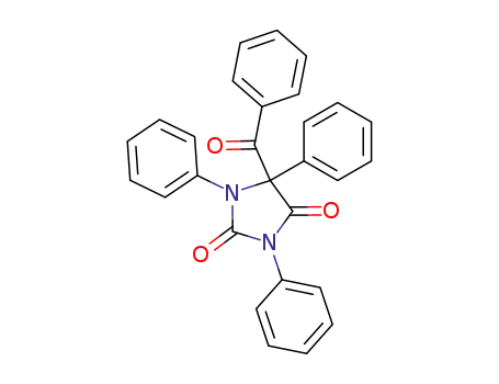 5-benzoyl-1,3,5-triphenyl-imidazolidine-2,4-dione