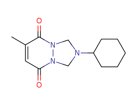 1H-[1,2,4]Triazolo[1,2-a]pyridazine-5,8-dione,  2-cyclohexyl-2,3-dihydro-6-methyl-