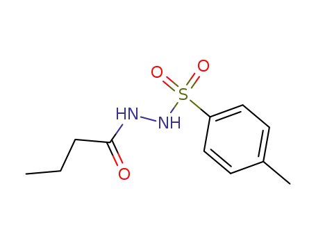 Molecular Structure of 10588-98-4 (Butanoic acid,2-[(4-methylphenyl)sulfonyl]hydrazide)