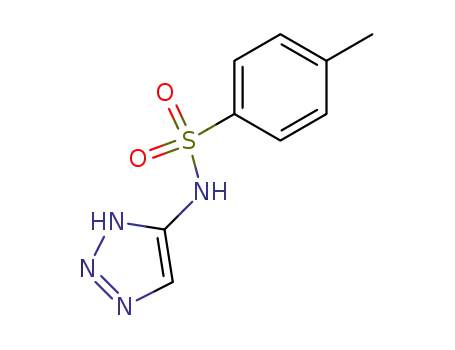 Molecular Structure of 57241-10-8 (Benzenesulfonamide, 4-methyl-N-1H-1,2,3-triazol-4-yl- (9CI))