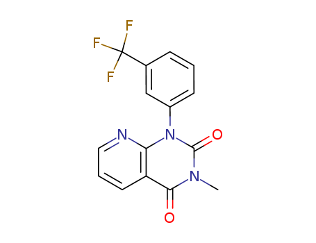 Pyrido[2,3-d]pyrimidine-2,4(1H,3H)-dione,  3-methyl-1-[3-(trifluoromethyl)phenyl]-