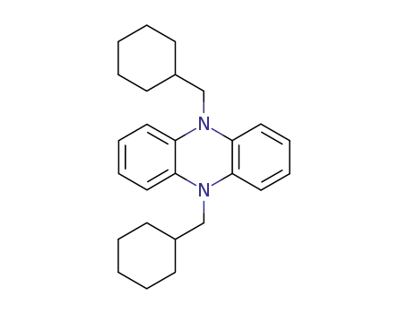 Molecular Structure of 62248-05-9 (Phenazine, 5,10-bis(cyclohexylmethyl)-5,10-dihydro-)