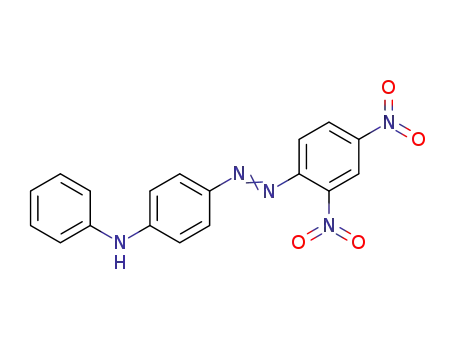 Molecular Structure of 55099-70-2 (Benzenamine, 4-[(2,4-dinitrophenyl)azo]-N-phenyl-)