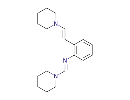 [1-Piperidin-1-yl-meth-(E)-ylidene]-[2-((E)-2-piperidin-1-yl-vinyl)-phenyl]-amine