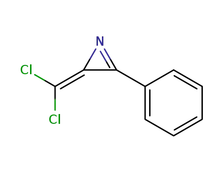 Molecular Structure of 65927-05-1 (2H-Azirine, 2-(dichloromethylene)-3-phenyl-)