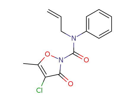 2(3H)-Isoxazolecarboxamide,
4-chloro-5-methyl-3-oxo-N-phenyl-N-2-propenyl-