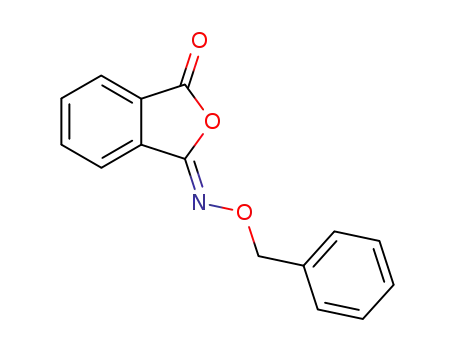 Molecular Structure of 64984-56-1 (1,3-Isobenzofurandione, mono[O-(phenylmethyl)oxime])